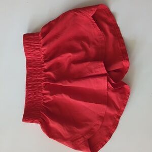 EUC Azarhia Steph shorts light weight athletic shorts red 6